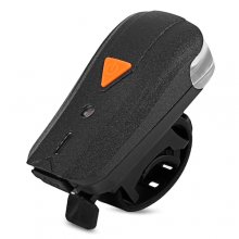 USB Rechargeable Bike Light Set - Black