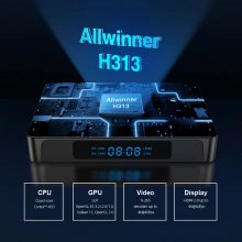 X96Q Pro QHDTV IPTV Box Android 9.0 Allwinner H313 4K Set top Box with Arabic French 1 year IPTV Code