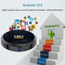 HK1 RBOX-H8 TV BOX Android 12.0 H618 4GB 128GB Dual WiFi Bluetooth5.0 6K Media Player Set Top Box