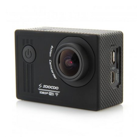 SOOCOO S55 1.5" LCD 170 Wide Angle WiFi Action Sport Camcorder DVR Waterproof 30m