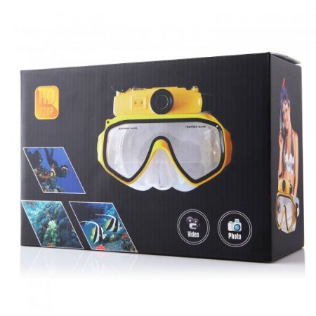 Waterproof Camera Scuba 720P Digital Diving Camera Mask-30M Underwater Swim Cam