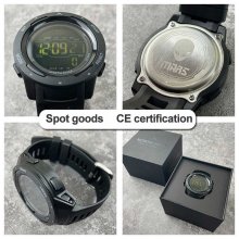 Sport smartwatch waterproof smart watch alarm clock pedometer mileage calorie multi-function student watch