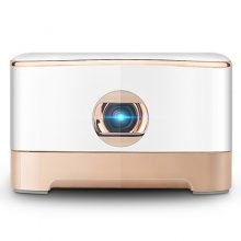 Wireless Beam Mini Projector Android 5.1 System Micro HDMI Video Input 5Ghz WiFi & Bluetooth 4.1, Support Android & IOS Devices Connection