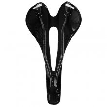 Cycling King MTB Bicycle Durable 3K Full Carbon Seat Saddle - White