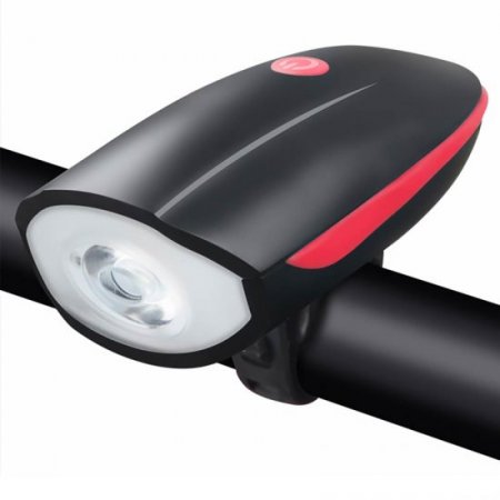 Bicycle Light Set Waterproof MTB Bike Horn Light USB Rechargeable Solar LED Headlight