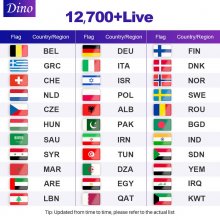 12 Months Dino IPTV Abonnement 4K Sport Live Movies Hot XXX For IPTV Smarters Pro Smart tv M3u Android APK