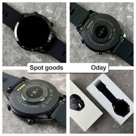 GT2 mens smartwatch android hot music player heart rate waterproof call astronaut dial bracelet