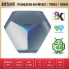 A95XF4 Android10.0 Smart TV iptv Box Amlogic S905X4 AV1 Display 8K 4G64G 4G128G BT Set Top Box 2.4/5G WIFI Support Youtube Netflix