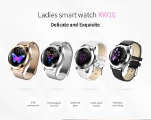 IP68 Waterproof Smart Watch Womens Lovely Bracelet Heart Rate Monitor Sleep Monitoring Smartwatch