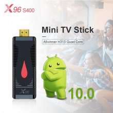 X96 S400 Mini TV Stick H313 Quad Core Android 10 Smart tv box 1GB 8GB & 2GB 16GB 4k Media Player