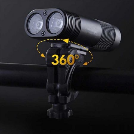 Y12 USB Bike Light LED Rechargeable Mountain Bike Headlamp Professional Cycling Flashlight