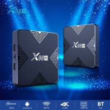 New X98H Set Top Box Smart BOXES Android 12.0 TV Box H618 4GB 32GB 2.4G 5.8G Bluetooth 5