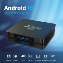 X96Q Pro QHDTV IPTV Box Android 9.0 Allwinner H313 4K Set top Box with Arabic French 1 year IPTV Code