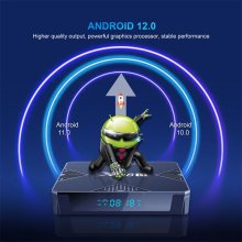 New X98H Set Top Box Smart BOXES Android 12.0 TV Box H618 4GB 32GB 2.4G 5.8G Bluetooth 5