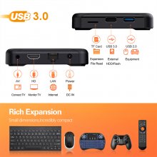 HK1R1Mini RK3318 Smart TV Box Android 10 4G 64GB 32GB 4K Youtube Wifi BT Media player IPTV TVBOX Android10 Set top box 2GB16GB