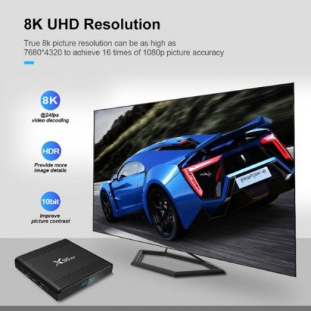 X96 Air Android TV Box Android 9.0 Amlogic S905X3 Smart TV Box 4K Android Box X96Air Quad Core 2.4G&5G Wifi BT4.1 H.265 64/32GB