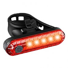 Bicycle Headlight Taillight USB Charging Mountain Bike Riding Light