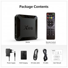 Allwinner H313 TV Box X96Q Android 10 TV Box 1G 8G/2G 16G Quad Core Set Top Box Cortex A53 WiFi 4K Media Player H.265 IPTV Box