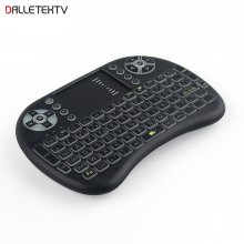 I8 mini Wireless 2.4G gaming keyboard backlit French With TouchPad Mouse for Tablet Mini PC TVBOX