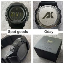 Mens outdoor sports smartwatch news push pedometer multi function waterproof bluetooth student smart watch