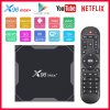 X96 Max Plus Android 9.0 Smart TV BOX 4GB/64 GB TVBOX Amlogic S905X3 H.265 4K 2.4G 5G WiFi Media Player Set Top Box