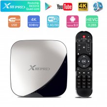 Android TV BOX X88 PRO RK3318 Quad-Core WIFI 2.4G /5G Android 9.0 OS Support 4K H265