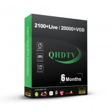 QHDTV Code 6 Month IPTV France Arabic IPTV Subscription for IPTV Smarters Pro Leadcool Lxtream Code Mag Smartv M3u Free Test