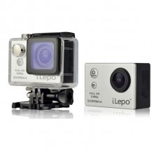 iLepo SJ5000 Plus WiFi Action HD Camera 16MP Novatek 96655 1080P Waterproof Silver