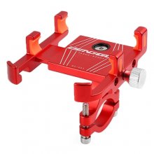 NUCKILY RI002 MTB Bike Phone Holder Mountain Bicycle Car Navigation Bracket Aluminum Alloy Shockproof Stand