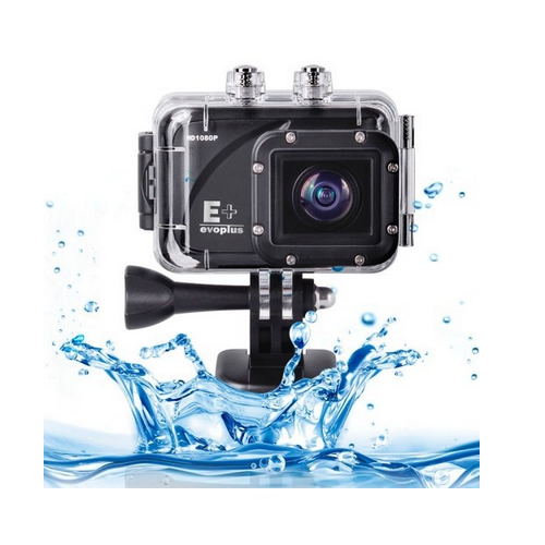 E+Evoplus 12MP Diving Bicycle Action Camera Car DVR Sports DV With Remote controller